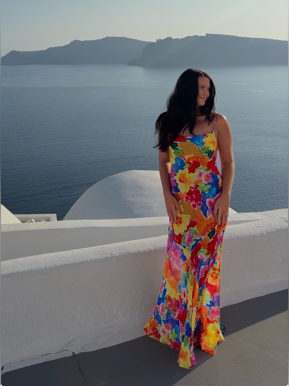 Rumored Floral Slip Maxi Dress